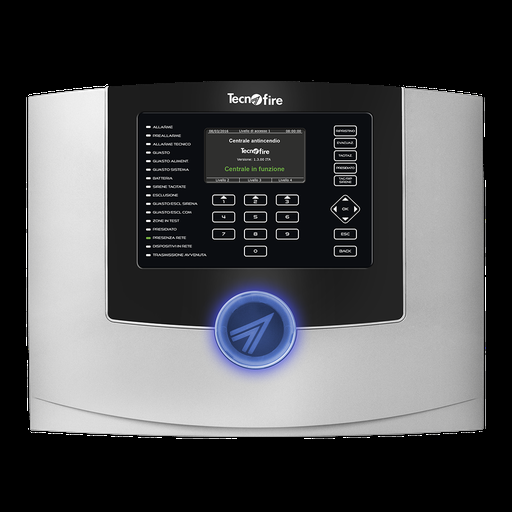 Centrale de détection incendie adressable 2 boucles gérant 596 points