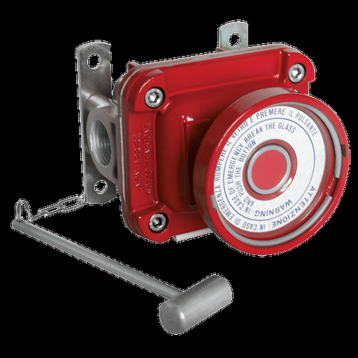 Déclencheur manuel pour locaux à risque d'explosion certifié ATEX