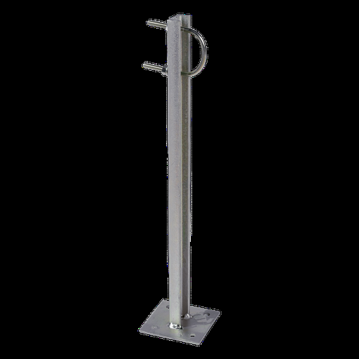 Fixation Mât “U” Zinc+RPR à Visser 500mm